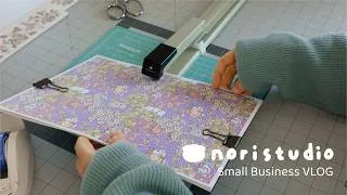 Thumbnail: Cozy Small Business Vlog, Traveler’s Notebook Haul, Making & Launching a TN Insert Collection!