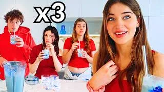 Thumbnail: We Copied Our 15-Year-Old Sister's Morning Routine! (She wants a PIERCING?!)