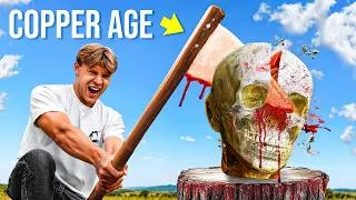 Thumbnail: I Tested the Deadliest Weapon from Every Age