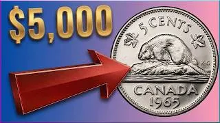 Thumbnail: "Most Valuable Canadian Nickels" - The 1965 Holy Grail Large Bead Nickel Worth Big Money!!