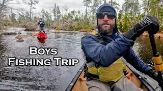 Thumbnail: The Annual Spring Fishing Trip / Brook Trout, Moose Bibimbap, and Camping