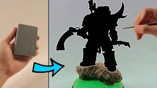 Thumbnail: Turning a block of clay into a massive Space Marine