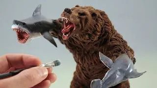 Thumbnail: I made a bear with sharks for arms