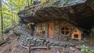 Thumbnail: I Left the City to Survive, Build a Stone House, and Start a Farm in the Forest