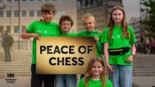 Thumbnail: Norway Chess brought Peace of Chess to life! Giant boards, school teams and a lot of excitement 🤗