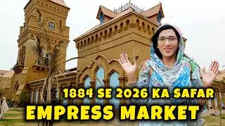 Thumbnail: Empress Market Karachi | Hidden Secret of Empress Market |1884-2026 update market |Travel With Noshi