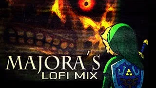 Thumbnail: zelda majora’s mask lofi 💀🌙 clock town halloween beats