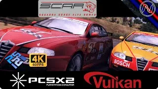 Thumbnail: S.C.A.R. - Squadra Corse Alfa Romeo | PCSX2 1.7 | Vulkan Settings | 4K 60FPS