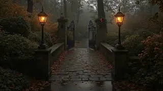 Thumbnail: Stepping Through the Open Gates of Autumn | Dark Academia Music & Sad Piano | Calm & Focus