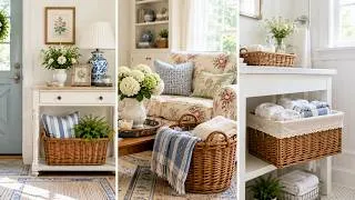 Thumbnail: 7 Beautiful Ways to Decorate with Vintage Baskets Beyond the Kitchen 🧺 Cottage Home Ideas