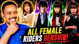 Thumbnail: REACTING TO ALL KAMEN RIDER FEMALE RIDERS HENSHIN AND FINISHERS