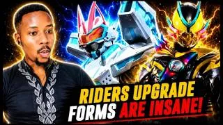 Thumbnail: REACTING TO ALL KAMEN RIDER PRIMARY RIDER UPGRADE FORMS AND FINISHERS