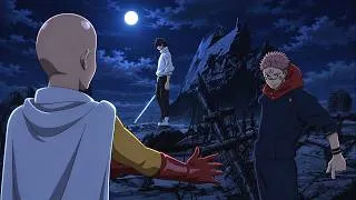 Thumbnail: NEW PART !!! Saitama vs Yuji Sukuna Jujutsu Kaisen Fan Animation