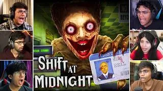 Thumbnail: Indian Gamers React to SHIFT AT MIDNIGHT Jumpscares & Scary Moments 😱