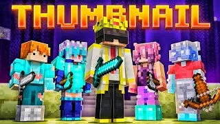 Thumbnail: The Secret Way To Make Professional Minecraft Thumbnails! 🤫