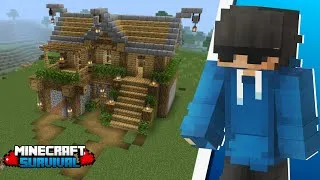 Thumbnail: 🔥 My PERFECT START in Minecraft Survival PE! | Survival Series EP-1 [Hindi]