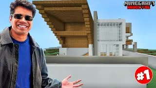 Thumbnail: I Made Gamerfleet’s House in Minecraft Hardcore 🤯🔥