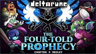 Thumbnail: ⛪ The Four-told Prophecy ⛪ - DELTARUNE Chapter 4 MEDLEY (w/ Friends)