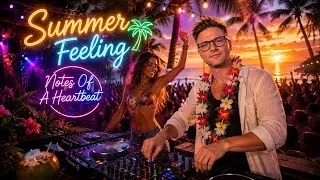 Thumbnail: Summer Feeling 🌴 | Original EDM Track by Notes Of A Heartbeat 🎼❤️