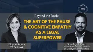Thumbnail: The Art of the Pause and Cognitive Empathy as a Legal Superpower (Bradley Bald) NTMLS S15E4