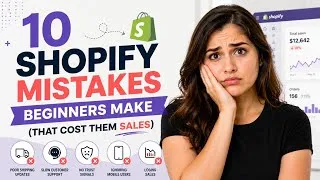 Thumbnail: 10 Shopify Mistakes Every New Merchant Makes #shopping #shopify #ecommerce #enterpreneur #sales