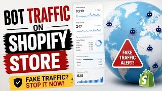 Thumbnail: Bot Traffic on Shopify Store | Fake Traffic on Shopify Store | Stop Bot Traffic