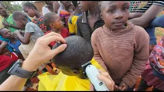 Thumbnail: 1 Hour of Free Haircuts in Kenya