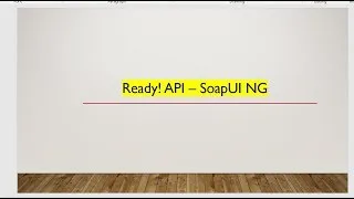 Thumbnail: First functional test using SoapUI Pro. How to create Test using Ready!API.