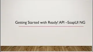 Thumbnail: Ready!API Intro