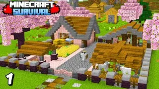 Thumbnail: MY CRAZY START IN MINECRAFT SURVIVAL PE🔥 || Minecraft PE Survival Series EP 1