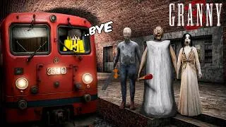 Thumbnail: GRANNY KI TRAIN CHURA LI😂 || Granny 3 Train Escape (Gone Crazy)