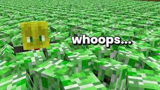 Thumbnail: I Accidentally Built Minecraft's Perfect Creeper Farm