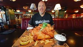 Thumbnail: Largest Fish and Chips Challenge in Finland | Notorious B.O.B. vs The Plate