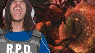 Thumbnail: no horror game should have me acting like this...  | RE2 [True Ending]