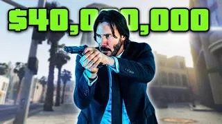 Thumbnail: Career Progress as John Wick in GTA 5 Online