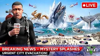 Thumbnail: I Found GIANT Mysterious Sea Monsters in GTA 5!