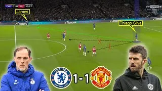 Thumbnail: Tactical Battle of Tuchel & Carrick | Chelsea vs Man United 1-1 | Tactical Analysis by Nouman
