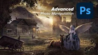 Thumbnail: Back to REAL Art | Fantasy Poster Design Without AI✅🔥 Full tutorial Photoshop manipulation