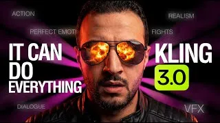 Thumbnail: Kling 3.0 just destroyed the competition - best AI video generator! 🔥