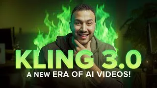 Thumbnail: Kling 3.0 Just Changed AI Videos! ✅🔥