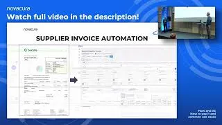 Thumbnail: AI Reads Supplier Invoices and Creates Them in IFS or M3 Automatically | Novacura Flow