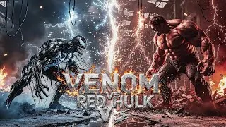 Thumbnail: VENOM vs RED HULK – Battle for Control | Cinematic Legends (Live-Action Trailer)