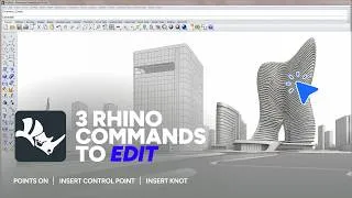 Thumbnail: Rhino Tutorials 4: How to Use PointsOn, Insert control point & Insert Knot Command?