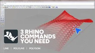 Thumbnail: Rhino Tutorials 1: How to Use Line, Polyline & Polygon Command?
