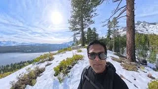 Thumbnail: Mount Tallac Hike Part 1- Snow, Ice & Tahoe Views