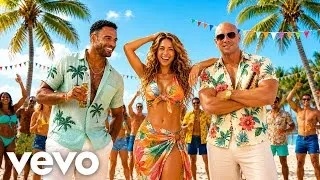 Thumbnail: Sean Paul x Shakira x Pitbull x Shaggy- REGGAETON PARTY (Official Music)
