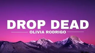 Thumbnail: Drop Dead - Olivia Rodrigo (Lyrics) 