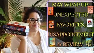 Thumbnail: May Reading Wrap Up - Unexpected Favorites, Disappointments & Book Reviews