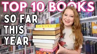 Thumbnail: my top 10 books i've read so far this year 📚✨