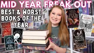 Thumbnail: the best & worst books of 2026 (so far) 👀 MID YEAR FREAK OUT TAG